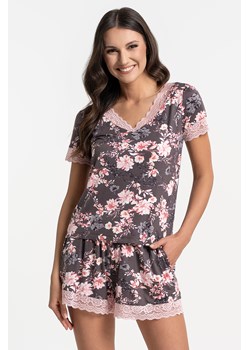 Moraj PDD4600-021 piżama wiskozowa z kieszeniami patt 1-taupe ze sklepu kontri.pl w kategorii Piżamy damskie - zdjęcie 189005323