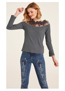 Heine Koszulka w kolorze antracytowym ze sklepu Limango Polska w kategorii Bluzki damskie - zdjęcie 189007030