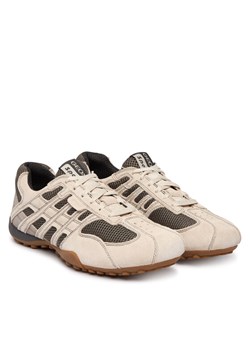 Sneakersy Geox U Snake Original U55MNA 02214 C5V9F Beżowy ze sklepu eobuwie.pl w kategorii Buty sportowe męskie - zdjęcie 189007274