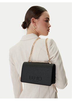 Torebka Liu Jo AA6056 ES029 Czarny ze sklepu eobuwie.pl w kategorii Kopertówki - zdjęcie 189007304