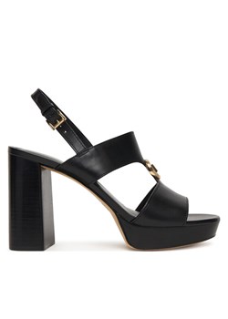 Sandały MICHAEL Michael Kors Erin Platform 40S6ERHS1L Czarny ze sklepu eobuwie.pl w kategorii Kozaki damskie - zdjęcie 189007324