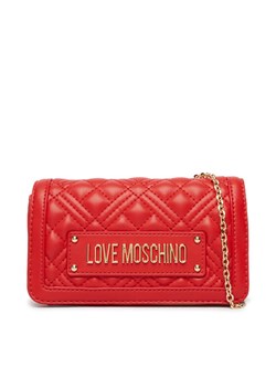 Torebka LOVE MOSCHINO JC5681PP1OLA0500 Czerwony ze sklepu eobuwie.pl w kategorii Kopertówki - zdjęcie 189007351
