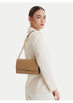 Torebka Liu Jo AA6210 E1012 Brązowy ze sklepu eobuwie.pl w kategorii Kopertówki - zdjęcie 189007390