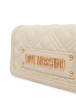 Torebka LOVE MOSCHINO JC5681PP1OLA0110 Écru ze sklepu eobuwie.pl w kategorii Kopertówki - zdjęcie 189007452