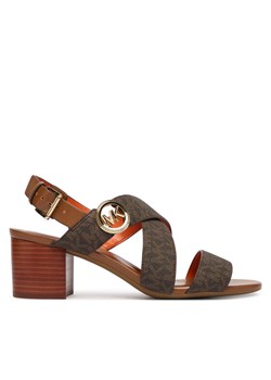Sandały MICHAEL Michael Kors Vera Flex Mid 40S6VEMS1B Brązowy ze sklepu eobuwie.pl w kategorii Kozaki damskie - zdjęcie 189007454