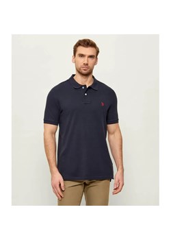US Polo ASSN Polo | Classic fit | pique ze sklepu Gomez Fashion Store w kategorii T-shirty męskie - zdjęcie 189008981