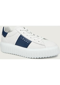 Hogan Skórzane sneakersy H-STRIPES ze sklepu Gomez Fashion Store w kategorii Buty sportowe męskie - zdjęcie 189009010