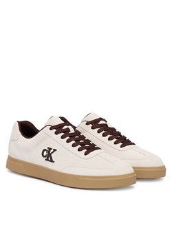 Calvin Klein Sneakersy Low Prof Cupsole Su HM0HM02125 Biały ze sklepu MODIVO w kategorii Buty sportowe męskie - zdjęcie 189009113
