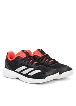 adidas Buty do tenisa Courtflash JR4451 Czarny ze sklepu MODIVO w kategorii Buty sportowe dziecięce - zdjęcie 189009130