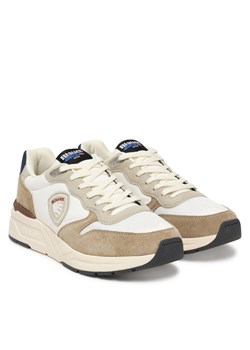 Blauer Sneakersy S6RAY02/MES Beżowy ze sklepu MODIVO w kategorii Buty sportowe męskie - zdjęcie 189009202