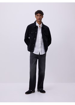 Reserved - Jeansy loose z efektem sprania - szary ze sklepu Reserved w kategorii Jeansy męskie - zdjęcie 189010872