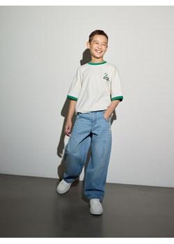 Reserved - Jeansy baggy - niebieski ze sklepu Reserved w kategorii Spodnie chłopięce - zdjęcie 189010993