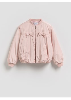 Reserved - Kurtka bomberka - pastelowy róż ze sklepu Reserved w kategorii Kurtki dziewczęce - zdjęcie 189011064