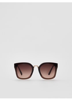 Reserved - Okulary przeciwsłoneczne - ciemnobrązowy ze sklepu Reserved w kategorii Okulary przeciwsłoneczne damskie - zdjęcie 189011393
