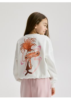 Reserved - Bluza Inside Out - złamana biel ze sklepu Reserved w kategorii Bluzy dziewczęce - zdjęcie 189011414