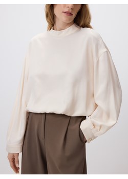 Reserved - Wiskozowa bluzka - kremowy ze sklepu Reserved w kategorii Bluzki damskie - zdjęcie 189011504