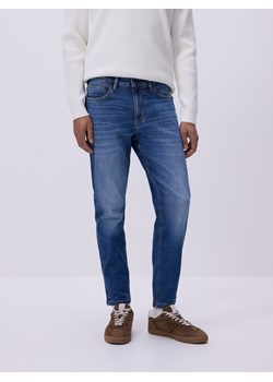 Reserved - Jeansy skinny z efektem sprania - niebieski ze sklepu Reserved w kategorii Jeansy męskie - zdjęcie 189011533