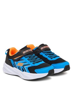 Sneakersy Skechers Microspec Tread 404115L/BBOR Niebieski ze sklepu eobuwie.pl w kategorii Buty sportowe dziecięce - zdjęcie 189012882
