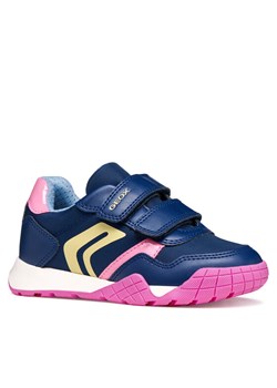 Sneakersy Geox J Rann-E Girl J65P8A 0FU54 C4RE8 M Granatowy ze sklepu eobuwie.pl w kategorii Buty sportowe dziecięce - zdjęcie 189012912
