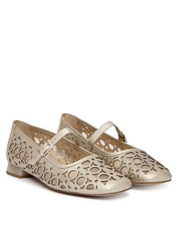 Baleriny Caprice 9-22511-46 Srebrny ze sklepu eobuwie.pl w kategorii Balerinki - zdjęcie 189012932