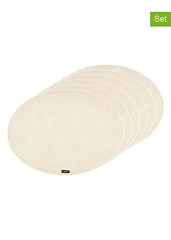 Björn Podkładki (6 szt.) w kolorze kremowym - 45 x 33 cm ze sklepu Limango Polska w kategorii Podkładki na stół - zdjęcie 189013814