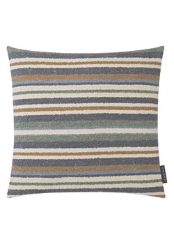 Magma Heimtex Poszewka "Kim" w kolorze niebiesko-kremowo-szarym na poduszkę - 45 x 45 cm ze sklepu Limango Polska w kategorii Poduszki dekoracyjne - zdjęcie 189013873