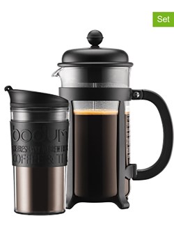 bodum 2-częściowy zestaw "Java" w kolorze czarnym do kawy ze sklepu Limango Polska w kategorii Dzbanki i zaparzacze - zdjęcie 189015042