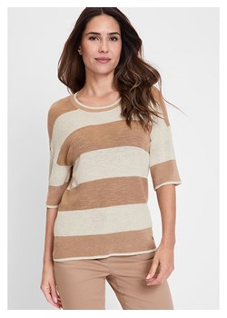 Olsen Sweter w kolorze jasnobrązowo-beżowym ze sklepu Limango Polska w kategorii Swetry damskie - zdjęcie 189015910