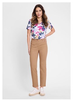 Olsen Dżinsy - Straight fit - w kolorze jasnobrązowym ze sklepu Limango Polska w kategorii Jeansy damskie - zdjęcie 189016101