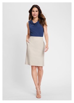 Olsen Spódnica w kolorze beżowym ze sklepu Limango Polska w kategorii Spódnice - zdjęcie 189016141