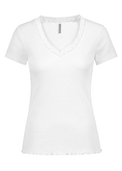 Eight2Nine Koszulka w kolorze białym ze sklepu Limango Polska w kategorii Bluzki damskie - zdjęcie 189016324