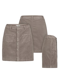 Eight2Nine Spódnica sztruksowa w kolorze szarobrązowym ze sklepu Limango Polska w kategorii Spódnice - zdjęcie 189017150