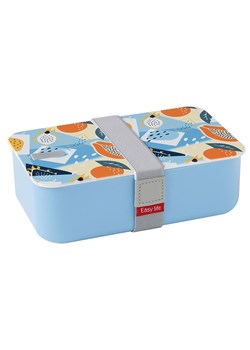 Easy Life Śniadaniówka "Abstract" w kolorze błękitnym ze wzorem ze sklepu Limango Polska w kategorii Pojemniki kuchenne - zdjęcie 189018222