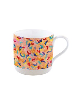 Easy Life Kubek "Camouflage" w kolorze białym ze wzorem - 375 ml ze sklepu Limango Polska w kategorii Kubki - zdjęcie 189018240