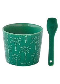 Easy Life Pucharek "Tropicana" w kolorze zielonym na lody - Ø 8,5 cm ze sklepu Limango Polska w kategorii Naczynia - zdjęcie 189018441