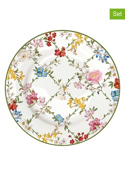 Easy Life Talerzyki deserowe (6 szt.) w kolorze białym ze wzorem - Ø 19 cm ze sklepu Limango Polska w kategorii Naczynia - zdjęcie 189018472