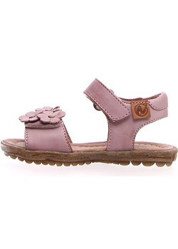 Naturino Skórzane sandały w kolorze jasnoróżowym ze sklepu Limango Polska w kategorii Sandały dziecięce - zdjęcie 189019403
