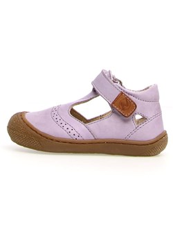 Naturino Skórzane półsandały w kolorze fioletowym ze sklepu Limango Polska w kategorii Sandały dziecięce - zdjęcie 189019574