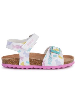Geox Sandały "Chalki" w kolorze białym ze sklepu Limango Polska w kategorii Sandały dziecięce - zdjęcie 189020270