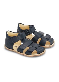 Bundgaard Skórzane półsandały "Savi" w kolorze granatowym do chodzenia na boso ze sklepu Limango Polska w kategorii Sandały dziecięce - zdjęcie 189020314