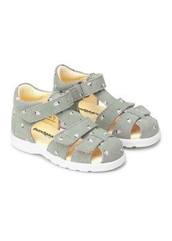 Bundgaard Skórzane półsandały "Sofus" w kolorze zielonym ze sklepu Limango Polska w kategorii Sandały dziecięce - zdjęcie 189020332