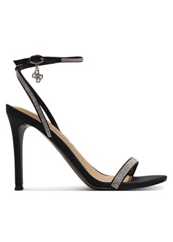 Guess Sandały FLJCHR SAT03 Czarny ze sklepu MODIVO w kategorii Sandały damskie - zdjęcie 189020904