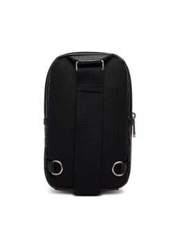 Calvin Klein Saszetka Emblem Aop Coated Square Sling LV04D3335G Czarny ze sklepu MODIVO w kategorii Torby męskie - zdjęcie 189021013