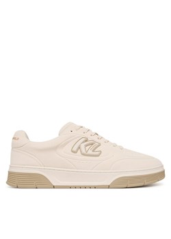 KARL LAGERFELD Sneakersy Kourtney KL53016 Écru ze sklepu MODIVO w kategorii Buty sportowe męskie - zdjęcie 189021083