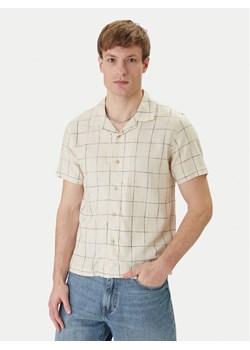 Guess Koszula M6GH46 W1754 Beżowy Regular Fit ze sklepu MODIVO w kategorii Koszule męskie - zdjęcie 189021113