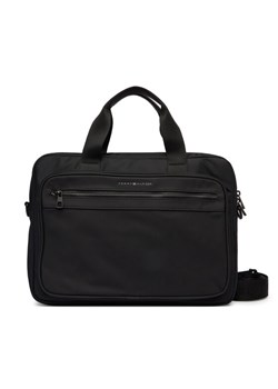 Tommy Hilfiger Torba na laptopa Th Repreve Computer Bag AM0AM14149 Czarny ze sklepu MODIVO w kategorii Torby na laptopa - zdjęcie 189021114