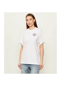 Hugo Blue T-shirt Vintage | Relaxed fit ze sklepu Gomez Fashion Store w kategorii Bluzki damskie - zdjęcie 189023371