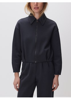 Reserved - Rozpinana bluza - ciemnoszary ze sklepu Reserved w kategorii Bluzy damskie - zdjęcie 189024880