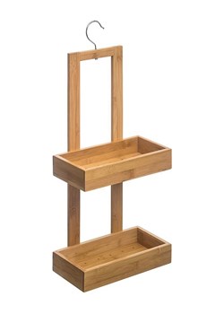 Joybos Regał prysznicowy w kolorze jasnobrązowym - 26 x 60,4 x 14,2 cm ze sklepu Limango Polska w kategorii Akcesoria łazienkowe - zdjęcie 189025603