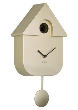 Karlsson Zegar ścienny "Cuckoo" w kolorze złotym - 21 x 41 x 8,5 cm ze sklepu Limango Polska w kategorii Zegary - zdjęcie 189025670